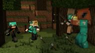 If players don't mind a fight, they may be able to score some diamonds (Image via Mojang)